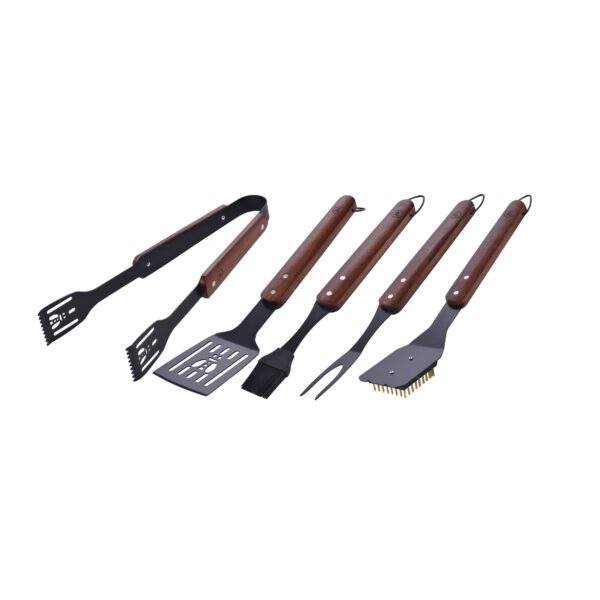 LAGUIOLE - 40268154 - Set d'Ustensiles Barbecue Black Edition 5pcs