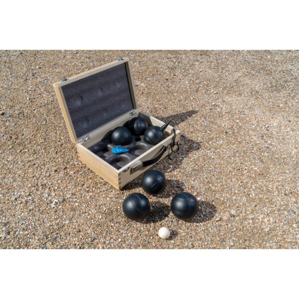 LAGUIOLE - 40268155 - Jeu de pétanque Black Edition 6 boules