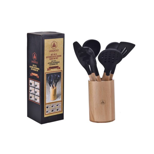 LAGUIOLE - 40268158 - Ustensiles de cuisine Black Edition 5pcs