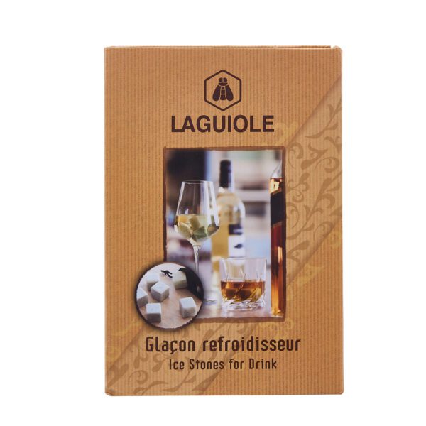 LAGUIOLE - 40268870 - Glaçons refroidisseurs premium en stéatite - 9 glaçons