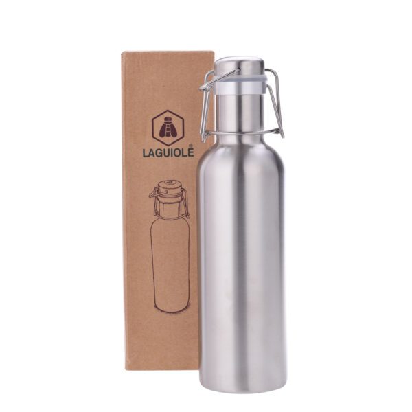 LAGUIOLE - 40268890 - Gourde Transportable Anti-Fuite Inox 800 ml