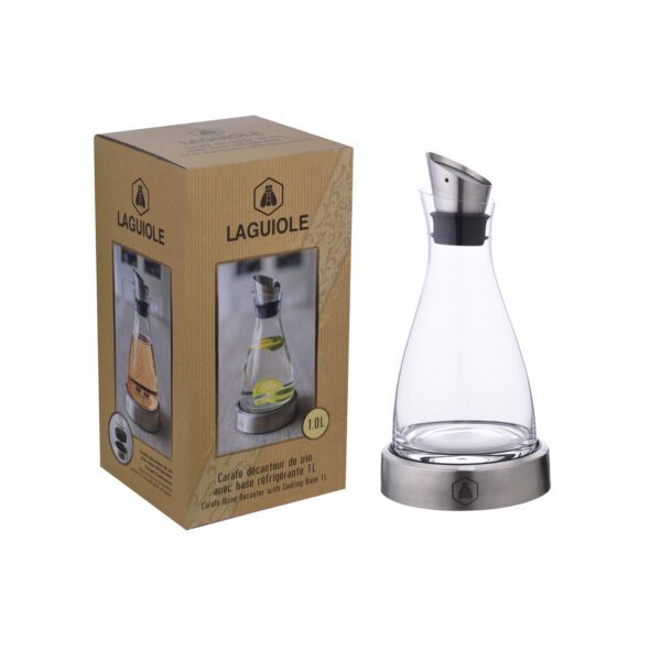 LAGUIOLE - 40269026 - Carafe à décanter et rafraîchisseur en verre