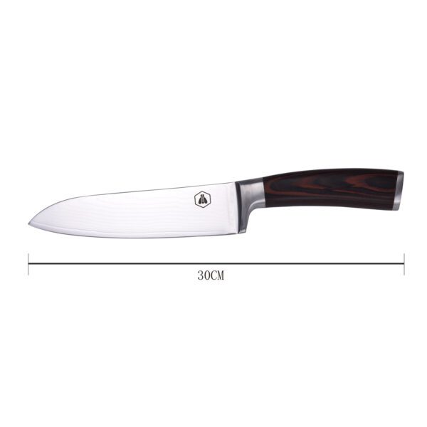 LAGUIOLE - 40269044 - Couteau de Chef de cuisine en Inox et bois de Pakka