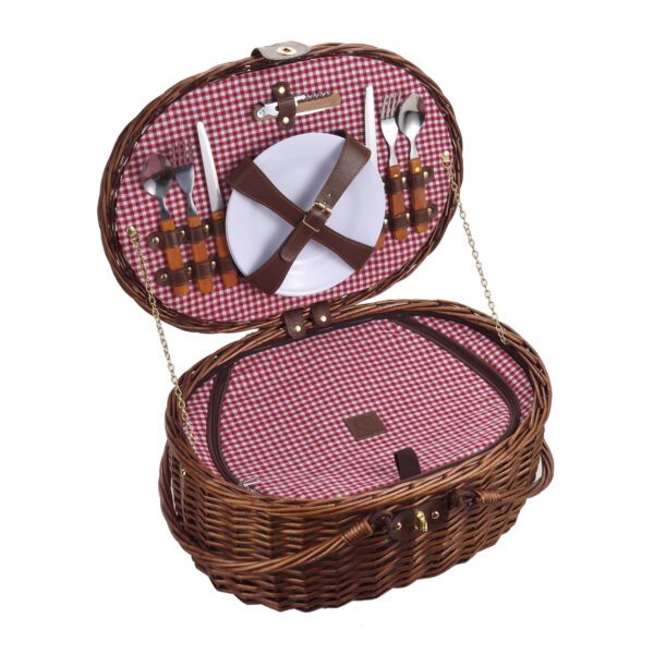 LAGUIOLE - 40269051 - Panier Pique-Nique Glacière pour 2 Personnes