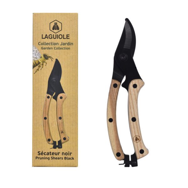 LAGUIOLE - 40269057 - Sécateur Noir et Bois