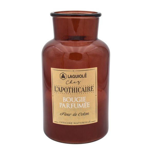 LAGUIOLE - 40269823 - Bougie Parfumée à la Fleur de Coton - 920g