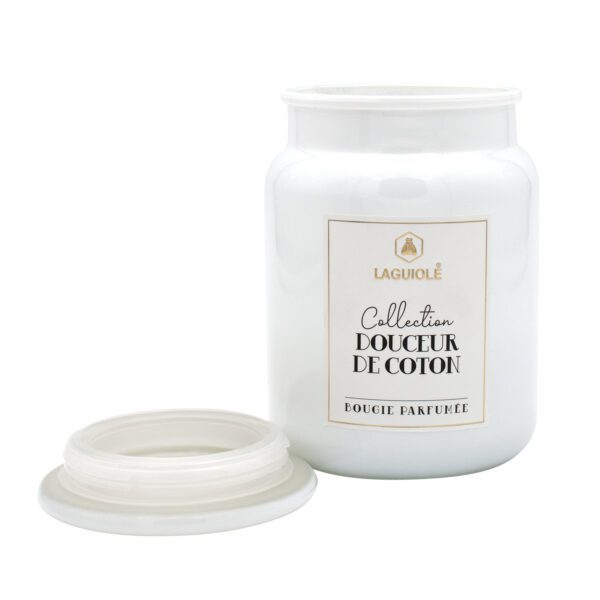 LAGUIOLE - 40269833 - Bougie Parfumée à la Fleur de Coton 250g