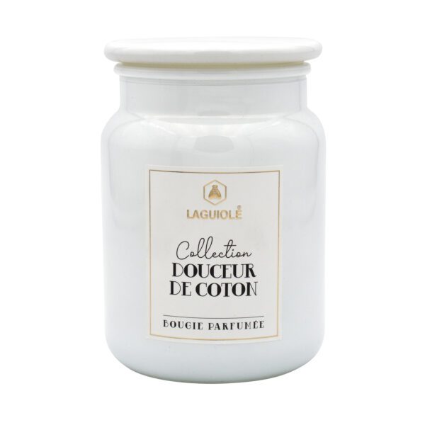 LAGUIOLE - 40269833 - Bougie Parfumée à la Fleur de Coton 250g