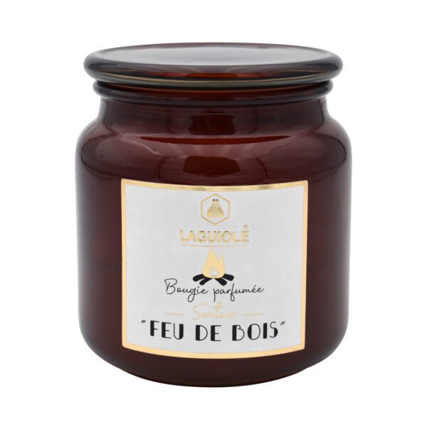 LAGUIOLE - 40269835 - Bougie Parfumée au Feu de Bois - 200g