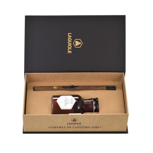 LAGUIOLE - 40269850 - Coffret Cadeau Bougie et Gastorch Miel et Ambre