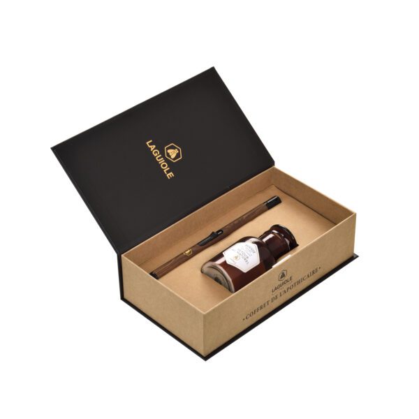 LAGUIOLE - 40269850 - Coffret Cadeau Bougie et Gastorch Miel et Ambre