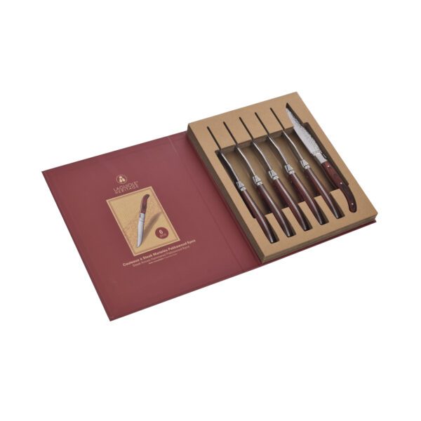 LAGUIOLE HERITAGE - 40273001 - Coffret Couteaux 6 pièces