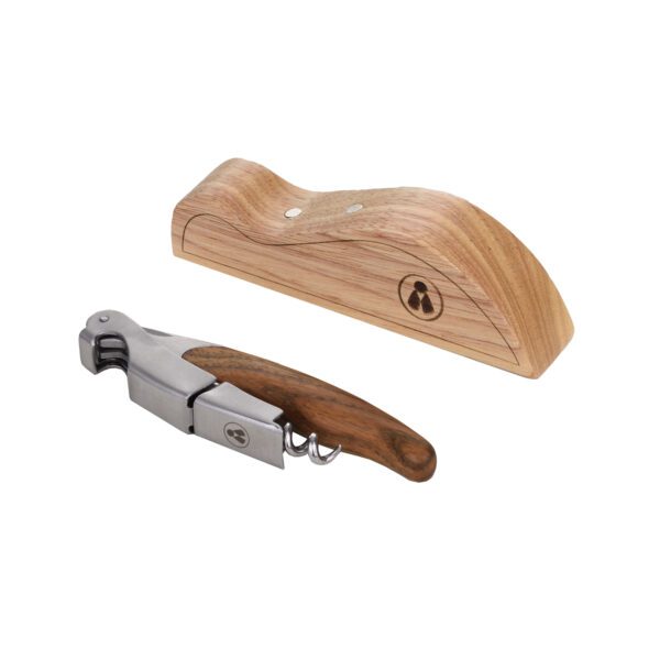 LAGUIOLE HERITAGE - 40273010 - Tire bouchon et support en bois