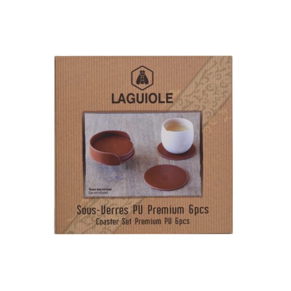 LAGUIOLE - 40269095 - Set Premium de Dessous de Plat Laguiole – 6 pièces