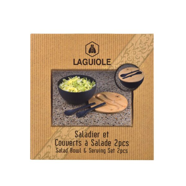 LAGUIOLE - 40269098 - Saladier & Set de service en Bambou