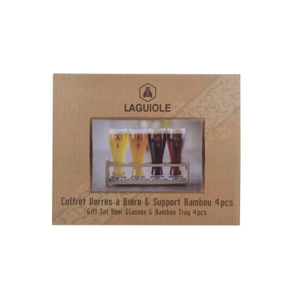 LAGUIOLE - 40269102 - Set de verres à bière 4 pcs