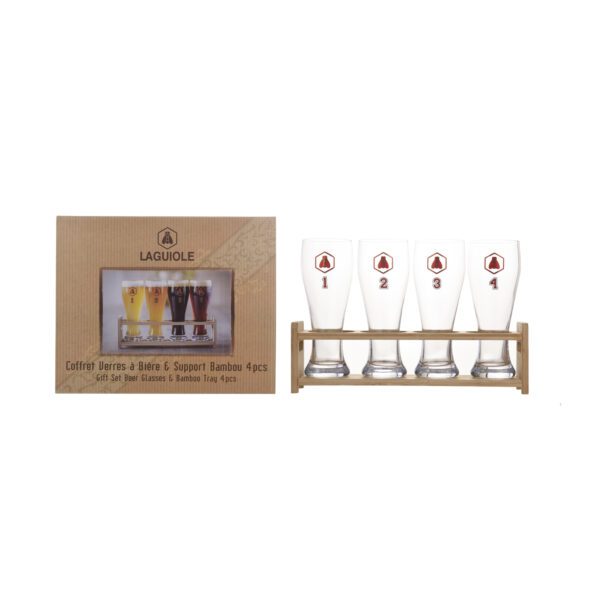 LAGUIOLE - 40269102 - Set de verres à bière 4 pcs