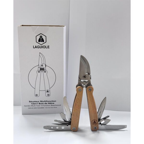 LAGUIOLE - 40269116 - Sécateur multifonctions 12 en 1
