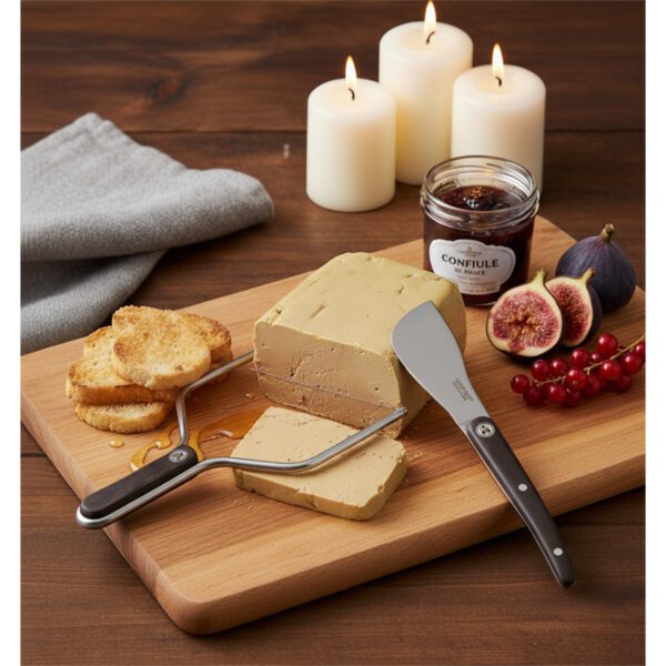 LAGUIOLE HERITAGE - 40271030 - Coffret Laguiole Heritage – 2 Outils à Foie Gras – Manche Bois Résiné